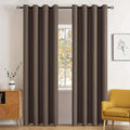 MIULEE Blackout Room Darkening Curtains Thermal Insulated Drapes Solid Window by MIULEE