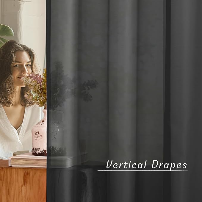 NICETOWN Sheer Window Curtain 84" - Image 3