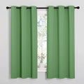NICETOWN Froest Green Blackout Curtains 54 inches Length by NICETOWN