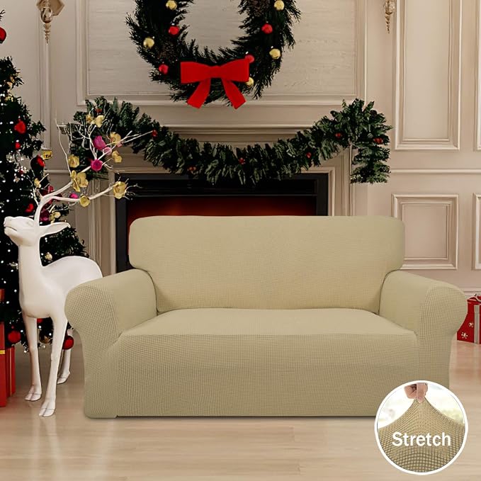 Easy-Going Stretch Loveseat Slipcover 1-Piece Sofa Cover Furniture Protector - Image 2