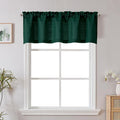 Chyhomenyc Hunter Green Short Curtain Valance by Chyhomenyc