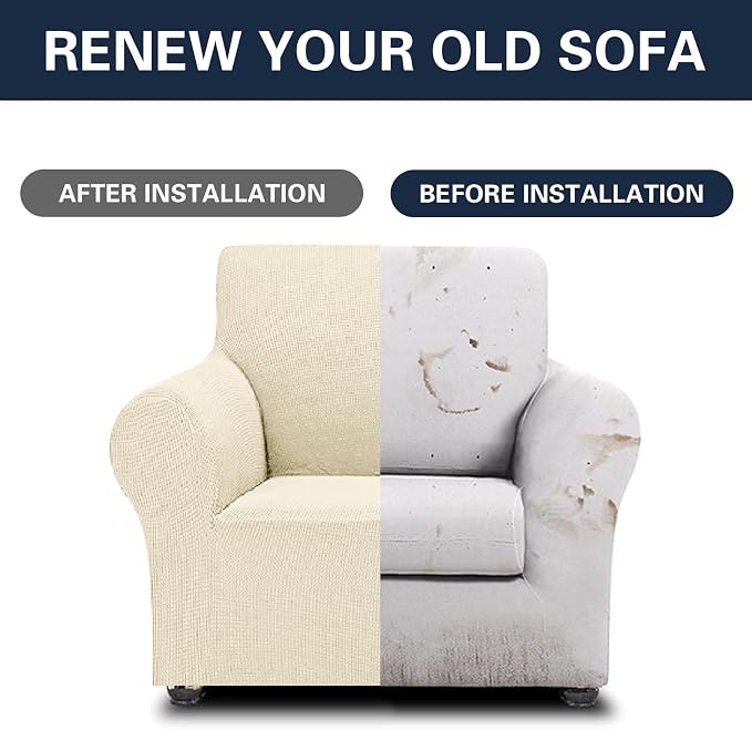 Cupuamon 2026 New Stretch Chair Sofa Slipcovers Couch Cover - Image 5