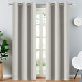 Yakamok 84 Inch Long Light Blocking Window Curtains Thermal Insulated Room by Yakamok