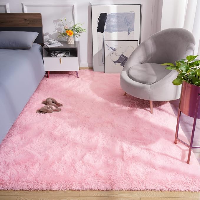 Amearea Premium Soft Area Rug 4x5.3 Feet, Fluffy Carpet - Image 4