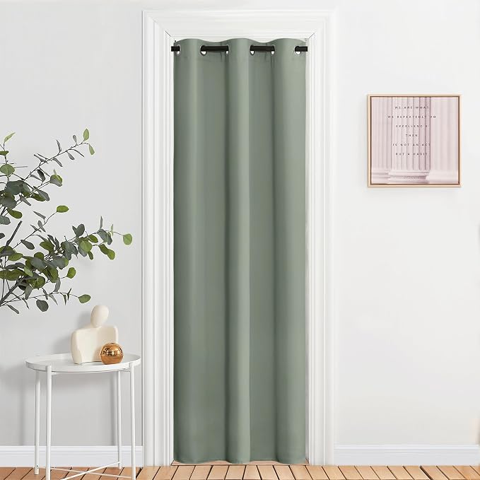 NICETOWN Blackout Sage Green Curtains - Image 2