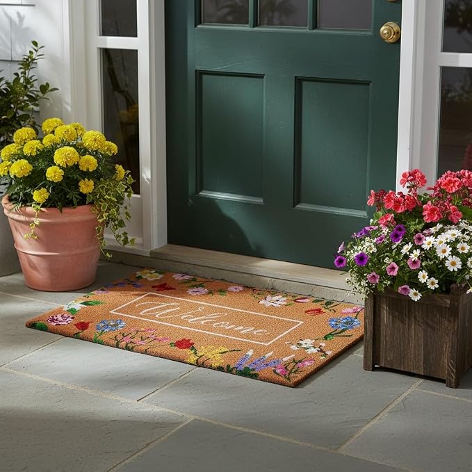 Calloway Mills Butterfly Garden Welcome Doormat - Image 2