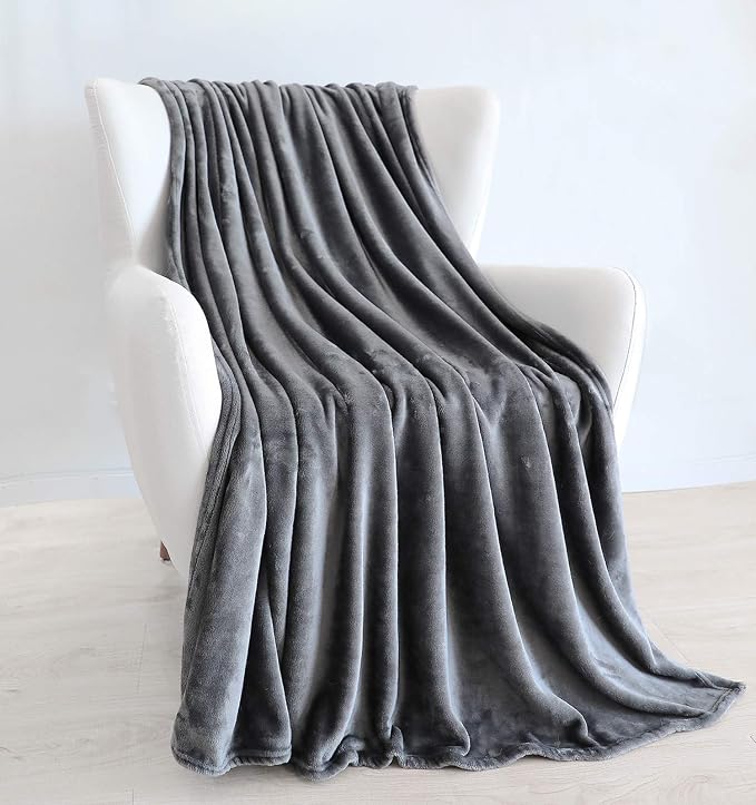 TASTHROW Large Flannel Fleece Throw Blanket, 50×70 Inch - Image 3