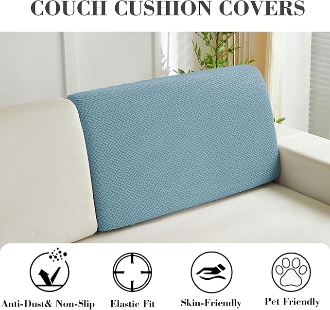 Sofa Covers Couch Covers for Sofa Pet Friendly Couch Cushion Covers Universal - Image 3