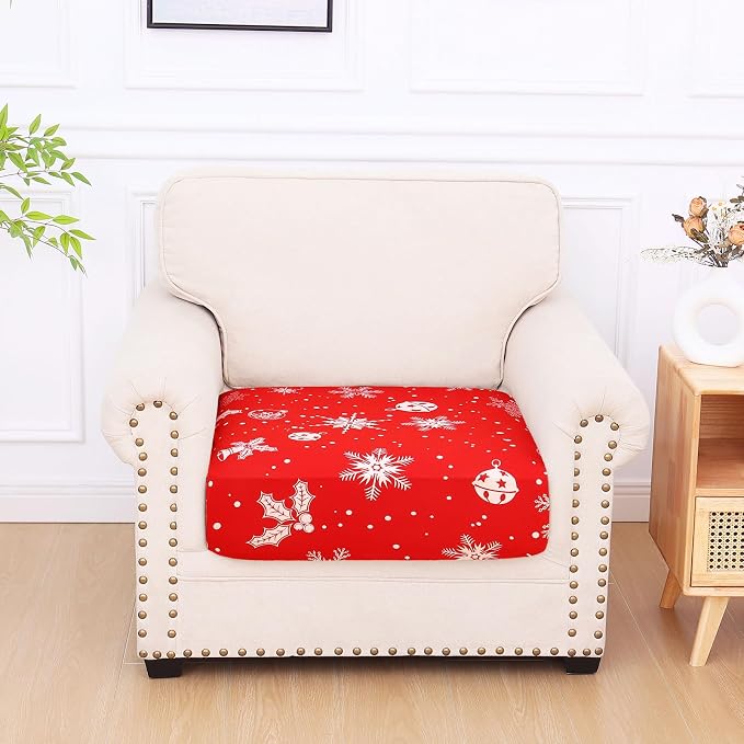 hyha Printed Couch Cushion Covers, Floral Sofa Covers Washable - Image 6