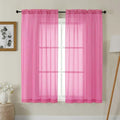 Gwine Sheer Curtains 63 Inch Length by Gwine