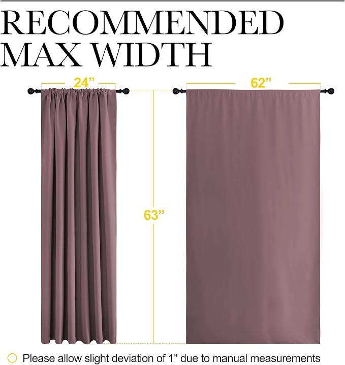 NICETOWN Blackout Curtains for Bedroom, Home Decorations Thermal Insulated - Image 7