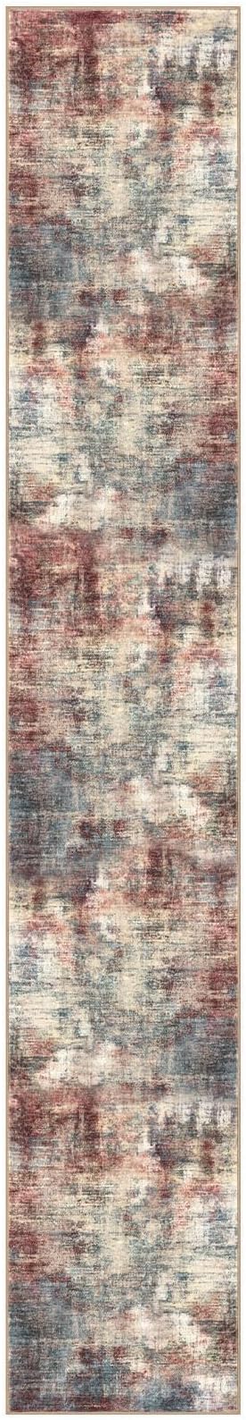 IOHOUZE Abstract Runner Rug 2x12 Ft Washable Runners - Image 9