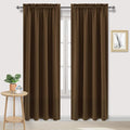 DWCN Blackout Curtains Room Darkening Thermal Insulated Bedroom Curtains Window by DWCN