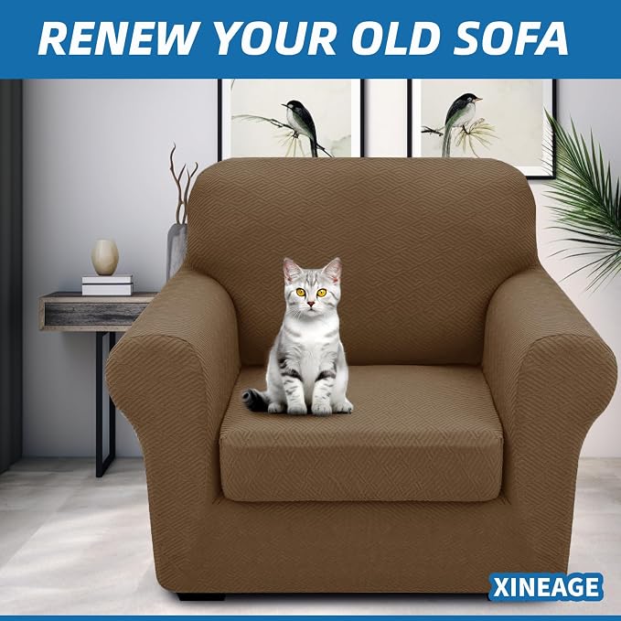 XINEAGE New 2 Pieces Chair Covers - Image 2