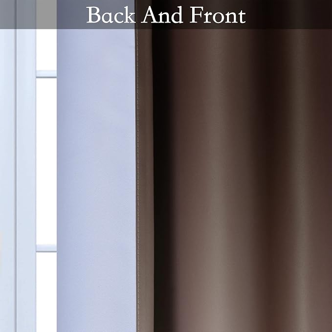 SimpleHome Ombre Room Darkening Curtains - Image 4