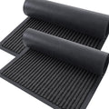OLANLY 2-Pack Front Door Mats 59x23, Waterproof Heavy-Duty Doormats | Charcoal by OLANLY