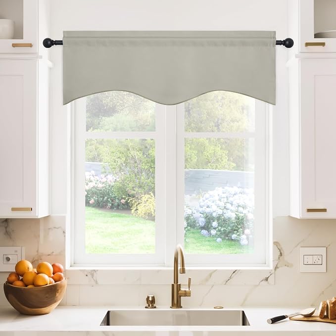 NICETOWN Small Window Curtain Valance - Image 2