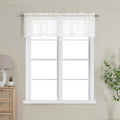 OWENIE Furman Ivory Sheer Curtains Valances by OWENIE