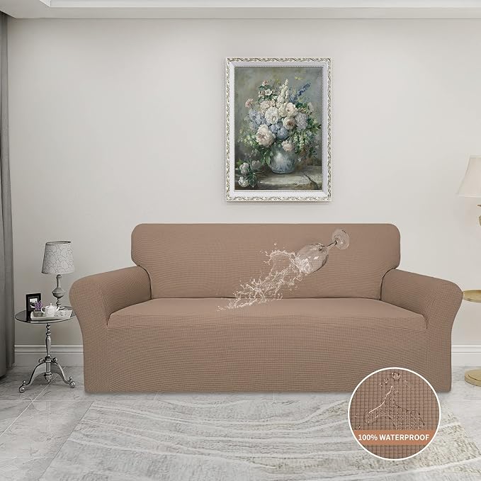 Easy-Going 100% Waterproof Couch Cover, Dual Waterproof Sofa Cover, Stretch - Image 2