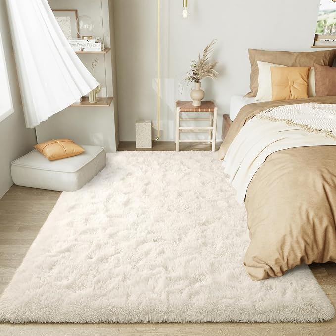 LOCHAS Ultra Soft Indoor Modern Area Rugs Fluffy Living Room Carpets - Image 2