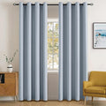 MIULEE Blackout Room Darkening Curtains Thermal Insulated Drapes Solid Window by MIULEE