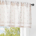 jinchan Kitchen Valance Curtain by JINCHAN