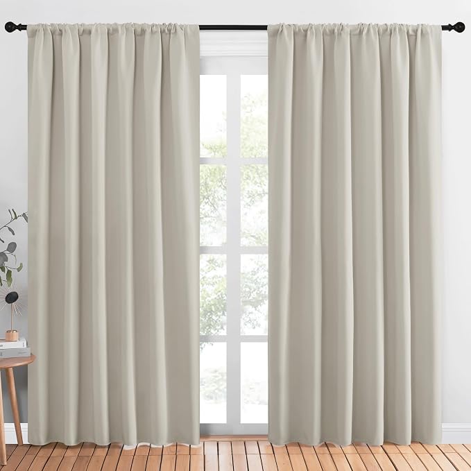 NICETOWN Living Room Curtains, 1 Pair, 70 x 84-inch, Home Decorations Thermal by NICETOWN