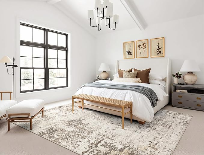 UERMEI 10x12 Area Rug Living Room Rugs - Image 3