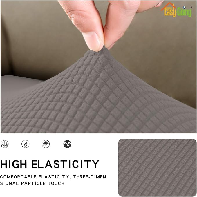 Easy-Going Stretch Loveseat Cushion Cover Sofa Cushion Furniture Protector Sofa - Image 3