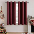 MIULEE Christmas Blackout Curtains, Room Darkening Thermal Insulated Drapes by MIULEE