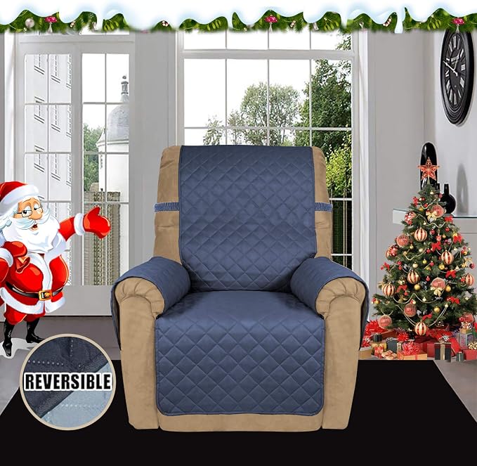 Easy-Going Recliner Sofa Slipcover Reversible Sofa Cover Water Resistant Couch - Image 2