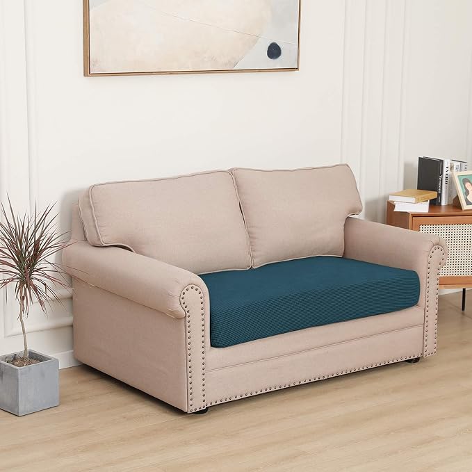 Easy-Going Stretch Loveseat Cushion Cover Sofa Cushion Furniture Protector Sofa - Image 2