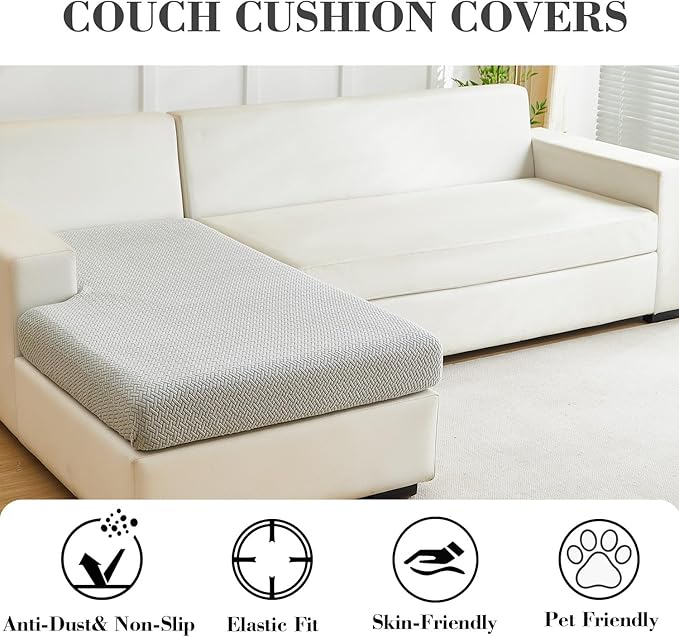 Sofa Covers Couch Covers for Sofa Pet Friendly Couch Cushion Covers Universal - Image 3