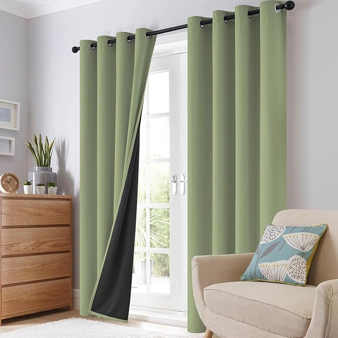 SimpleHome 100% Blackout Curtains - Image 7