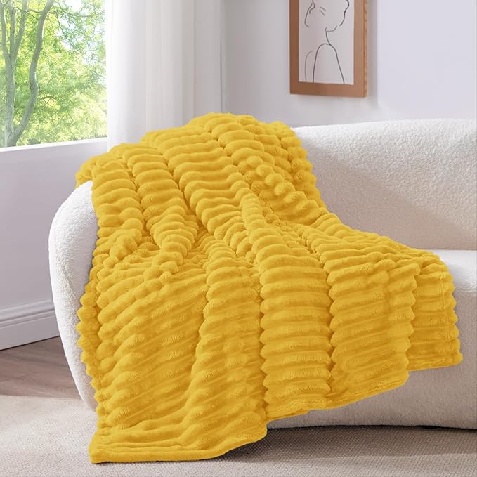 BEDELITE Fleece Throw Blanket for Couch - Image 2