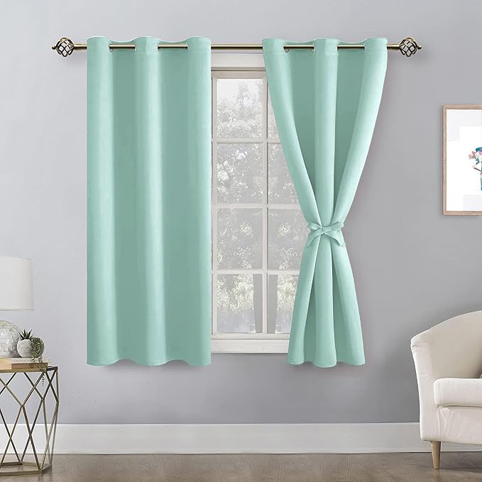 Blackout Window Curtains for Bedroom, 2 Panels, 38 x 54 Inch | Light Blocking & - Image 8