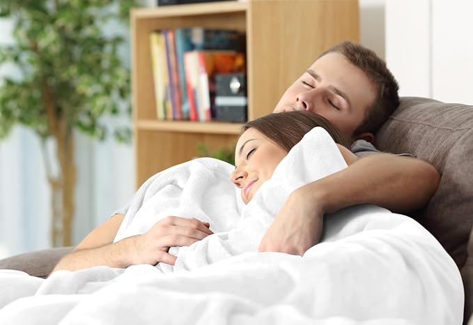Utopia Bedding Ultra Soft Fleece Bed Blanket Twin Size White | Microfiber Plush - Image 6