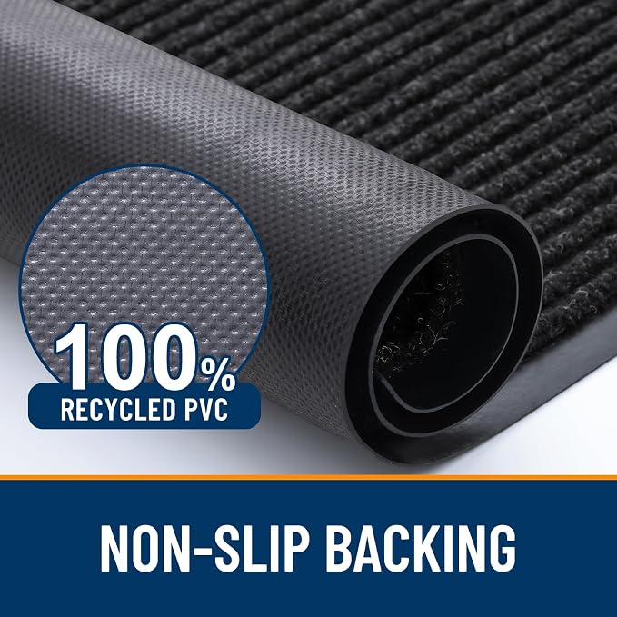 OLANLY Front Door Mat 29.5x17, Waterproof Heavy-Duty Indoor Outdoor Doormat | - Image 3