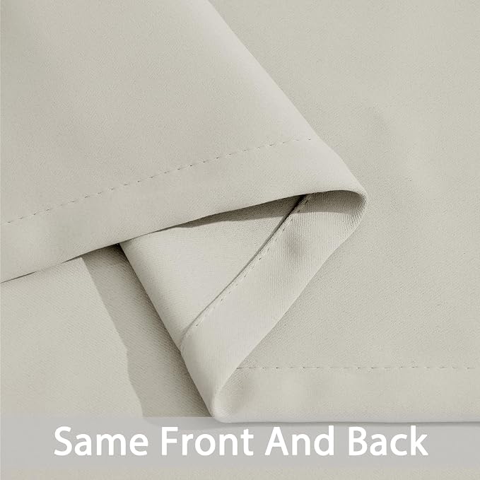 Yakamok Blackout Curtains Room Darkening Thermal Insulated Window Panels - Image 5