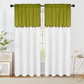 FRAMICS Farmhouse Cotton Linen Curtains by FRAMICS