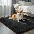 Small Area Rugs 2x3 Feet, Modern Shag Bedroom Mat, Small Carpet, Fluffy Bedside by Junhejiamei