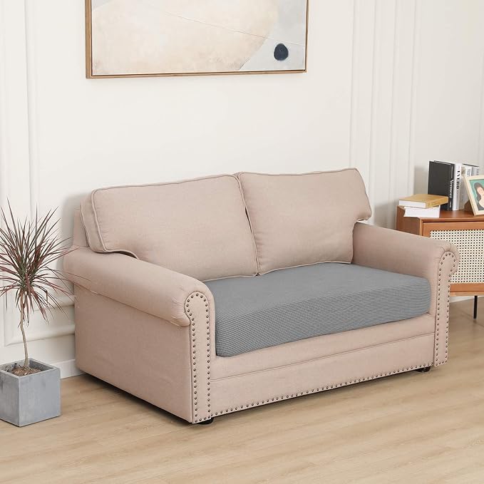 Easy-Going Stretch Loveseat Cushion Cover Sofa Cushion Furniture Protector Sofa - Image 2