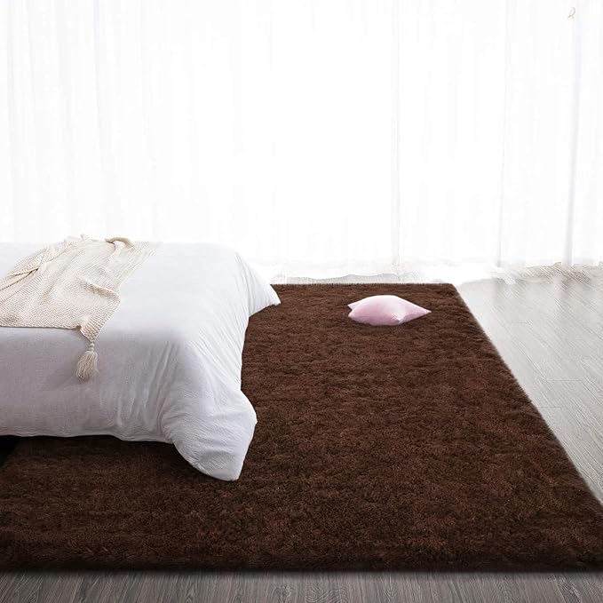 TWINNIS Super Soft Shaggy Rugs Fluffy Carpets, 6x9 Feet, Indoor Modern Plush - Image 5