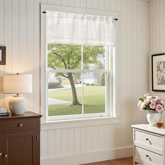 jinchan Kitchen Valance Curtain - Image 5