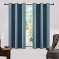 MIULEE Linen Blackout Curtains and Drapes 100% Room Darken Thermal Insulated by MIULEE