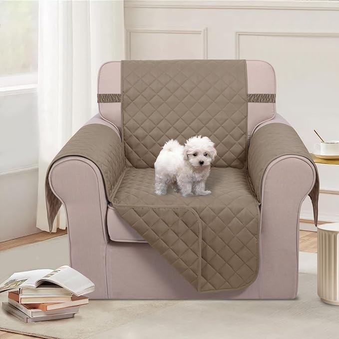 U-NICE HOME Recliner Chair Covers Reversible Chair Cover Pet Covers - Image 2
