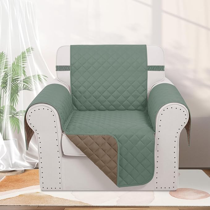 Recliner Chair Covers Reversible Sofa Cover Couch Cover - Image 2