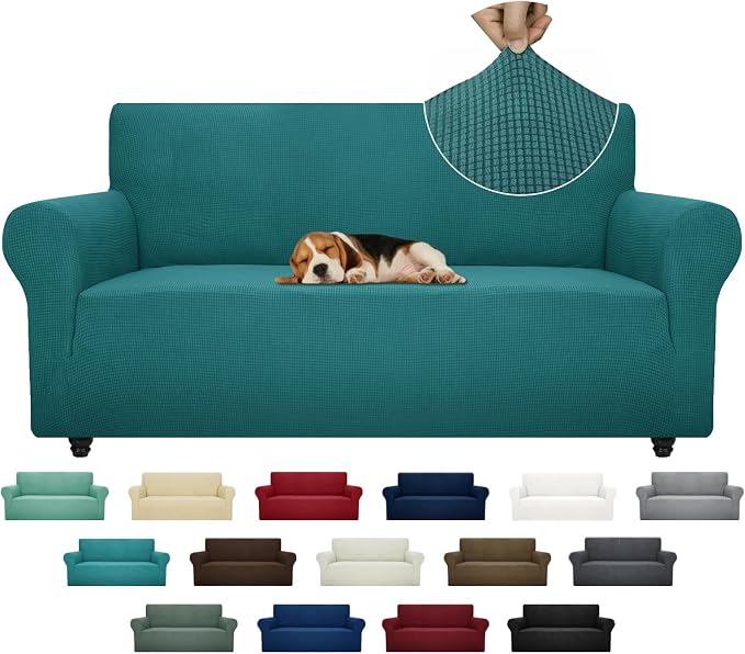 ZNSAYOTX Super Stretch Couch Cover Universal Sofa Covers by ZNSAYOTX