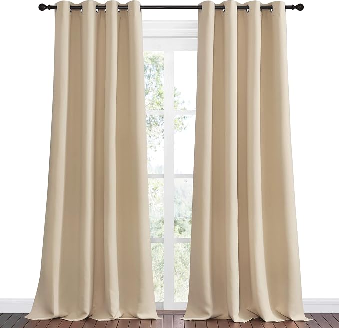 NICETOWN Bedroom Room Darkening Curtains - Image 2