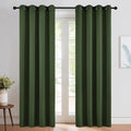 NICETOWN Room Darkening Dark Green Curtains by NICETOWN